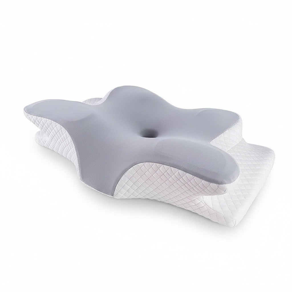 Sunmmer froid sommeil oreiller à mémoire rebond lent mémoire coton oreiller cou oreiller papillon oreiller cervical oreiller